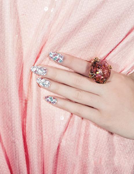 <em>萌妹子</em>or女汉子 Kitty<em>美甲</em>贴激发你的少女心_时