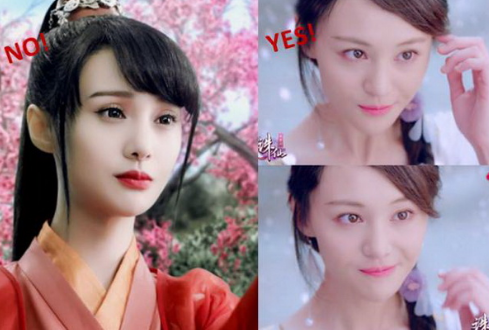 雪梨豆得儿一直在cos“杨幂式露珠眼”！你的“脏眼妆”快停了吧