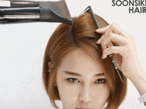 陈乔恩正式迈入微胖界后身材不够发型来凑？据说整个娱乐圈的斜刘海都是按照这条“神秘线”分缝的！