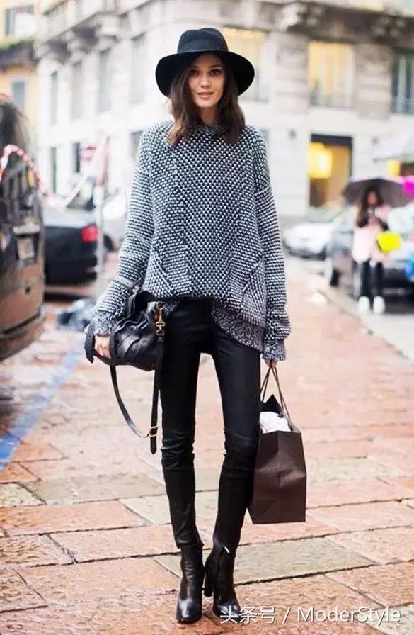 如何用这几款毛衣来承包这个冬季的温暖与时髦！美成一道街景！