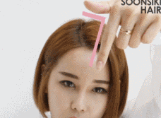 陈乔恩正式迈入微胖界后身材不够发型来凑？据说整个娱乐圈的斜刘海都是按照这条“神秘线”分缝的！