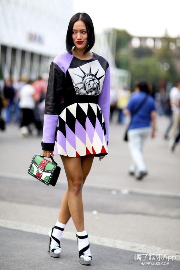 夏天来了,和古力娜扎学穿凉鞋配袜子吧! _时尚_腾讯网