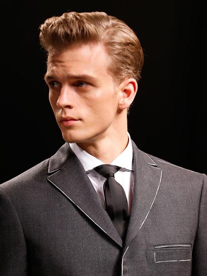 <em>学生</em>头PK<em>大背头</em> 解读2014春夏男士<em>发型</em>阵营_