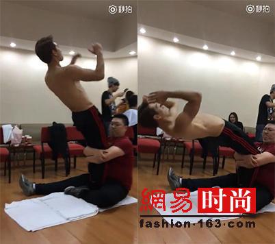 baby输啦?!Rain的胸肌比baby都抢镜