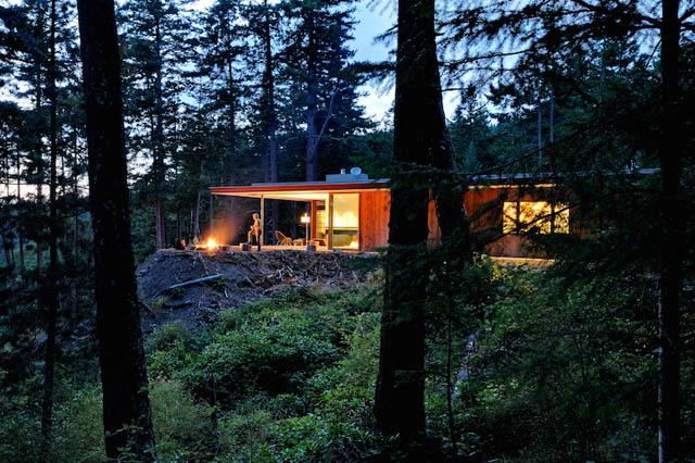 造一座自己的林中小屋 面朝森林春暖花开_时尚_腾讯网
