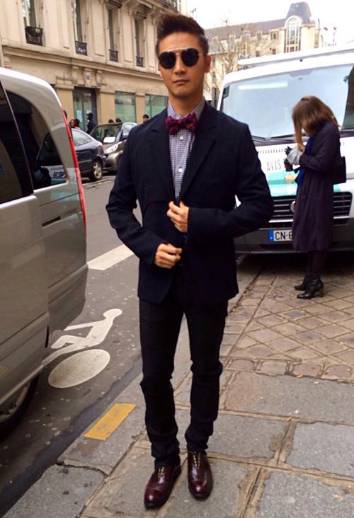 冯绍峰张震彭于晏巴黎男神圈 田亮乱入