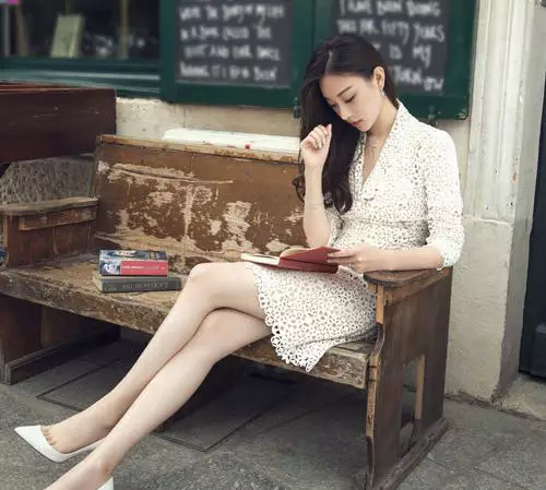 孙俪肤白貌美全靠吹海风?逗我呢!_时尚_腾讯网