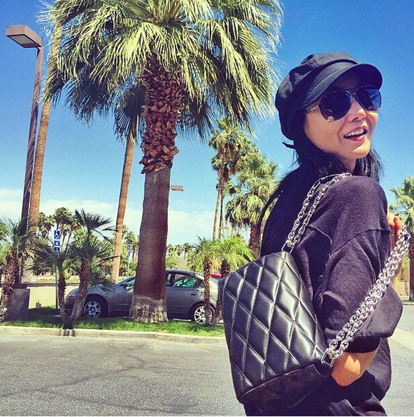 张曼玉:看了Louis Vuitton早春 我也想要裙摆飘