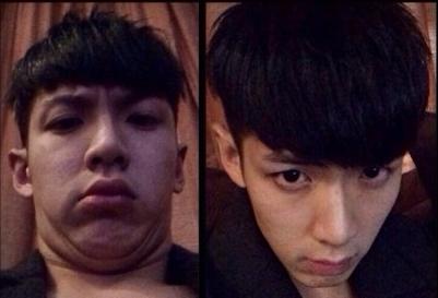 同样是俯拍  大S甩饼 脸柯震东现双下巴_时尚_