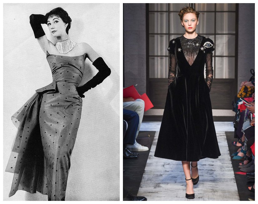 左:ELSA SCHIAPARELLI礼服;右:SCHIAPARELLI2015秋季时装 左:ELSA SCHIAPARELLI礼服;右:SCHIAPARELLI2015秋季时装