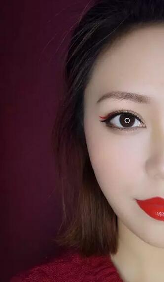 要喜庆就画这个妆，不撩才怪！！