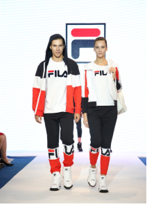 百年FILA南京全新形象店盛大开幕 女神高圆圆