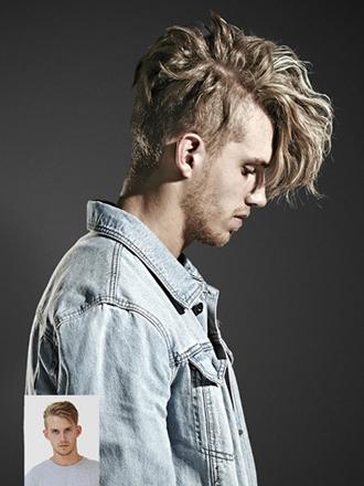 小贝发型成标杆 英国男性流行接头发
