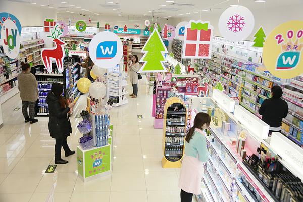 屈臣氏成就2000店 25年来不忘初心 _时尚_腾讯网