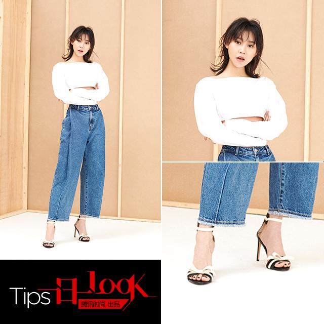 【一日一look】阿丽亚维多利亚衬衫阔腿裤 今夏pick属于你的"时尚攻略