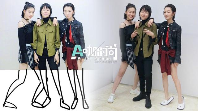 赵丽颖周冬雨谎报身高?一个动作告诉你什么是