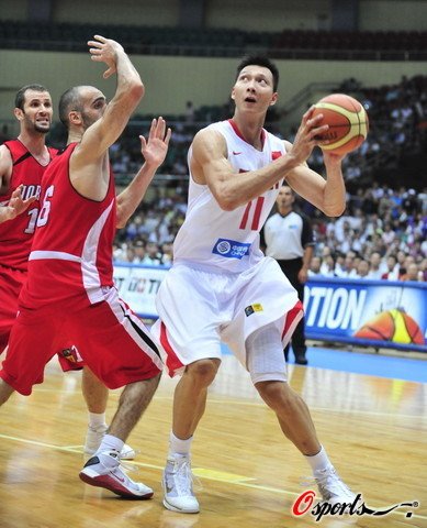 图文:亚锦赛中国vs约旦 阿联诱敌深入_图片