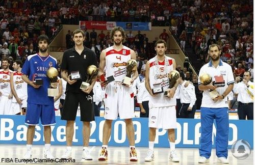 组图:欧锦赛西班牙大胜塞尔维亚夺冠_男篮欧锦赛