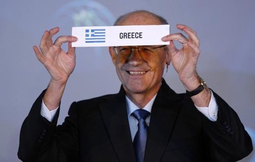 2010年男篮世锦赛抽签 希腊被分在C组(图)