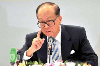 亚洲三大投资天王:李嘉诚只买低PE和高息股_