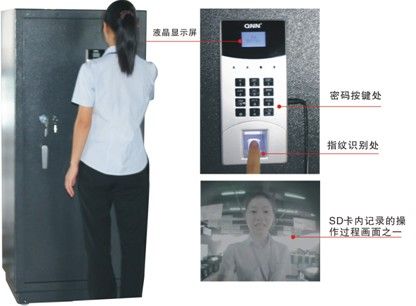 智能化可拍照摄像的全能保险柜