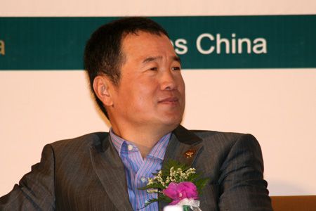 图文:北京中坤投资集团董事长黄怒波