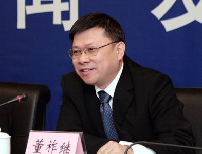 图为国土资源部规划司司长董祚继。(图片来源:国土资源部网站)