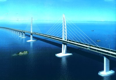 最长跨海大桥港珠澳大桥开工 投资700多亿_财
