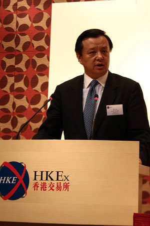图文：香港交易所集团行政总裁李小加