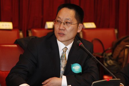 图文:中国光华科技基金会副秘书长潘平