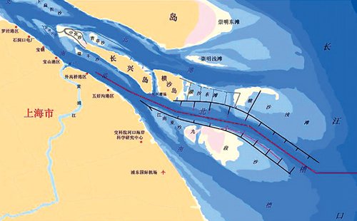 财经新闻 综合新闻 正文      3月14日,长江口深水航道治理工程通过