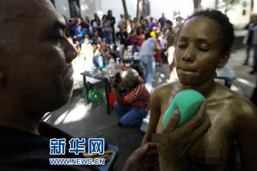 委内瑞拉举办第五届国际<em>人体艺术</em>展_财经_腾