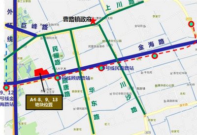 1238)摘得上海曹路新市镇3宗商办地块