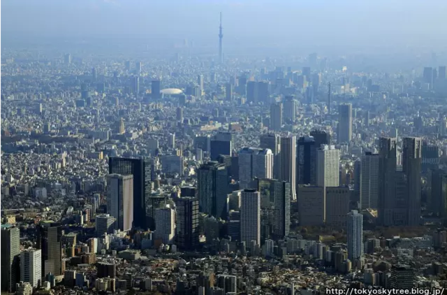 东京人口密度比北京还大 为什么还能一家一栋房？