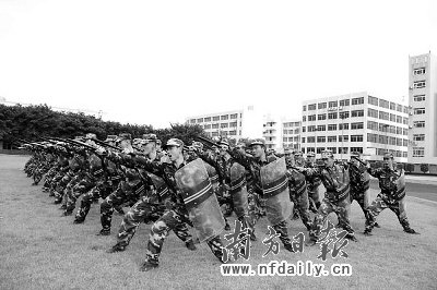 武警指挥学院"亚运大练兵"