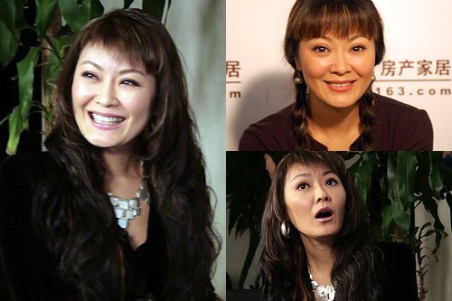 整容前:名震江湖的\谢依晨\前