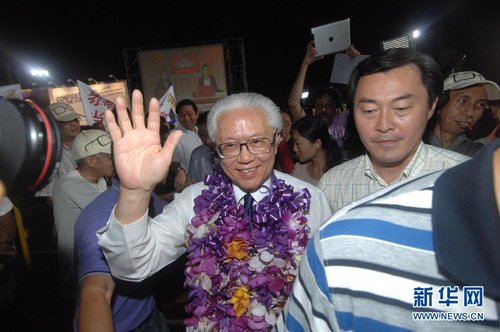陈庆炎以微弱的优势胜出 当选新加坡新一届总统