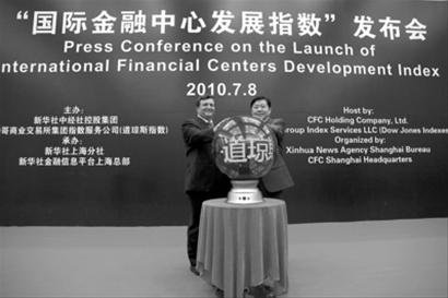 国际金融中心发展指数 上海位列第八
