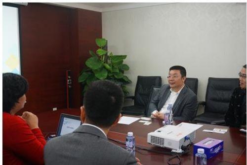 江南春先生与合时代董事长黄林明、CEO李瀚波探讨公司发展
