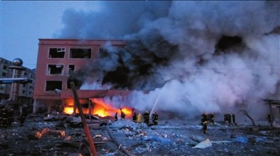 吉林市天然气爆炸3死28伤_财经_腾讯网