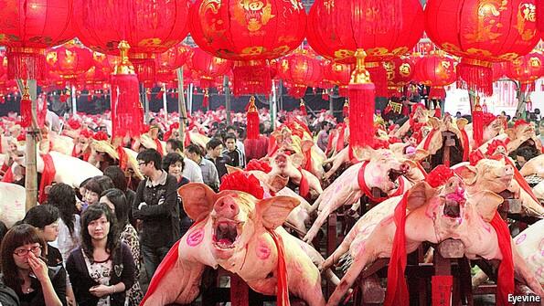 英媒称中国人吃猪肉危害世界 系全球气候变暖