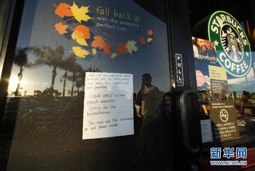 美国和墨西哥部分地区发生大面积停电[组图]