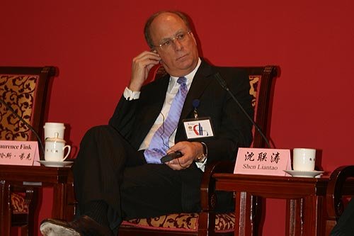 图文:贝莱德集团董事长劳伦斯-芬克