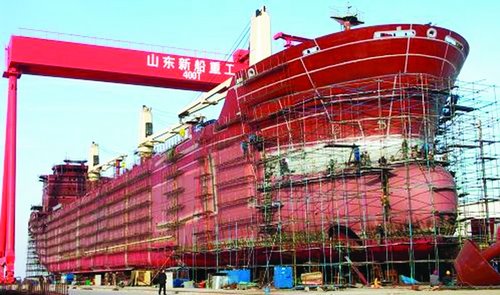 中航技战略重组威海船厂 重点开发高附加值品