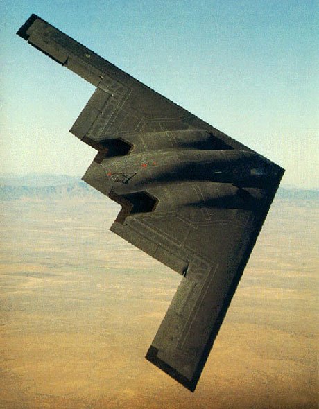 美国空军b-2隐形轰炸机(图片来源:新华军事)