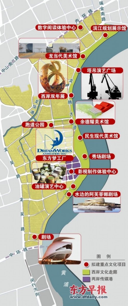 徐汇滨江正式开建上海西岸文化走廊