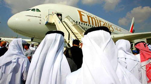 A380首次执飞中国定期航线 迪拜直飞北京