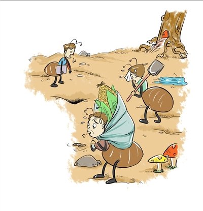 蚂蚁没问题排演很辛苦