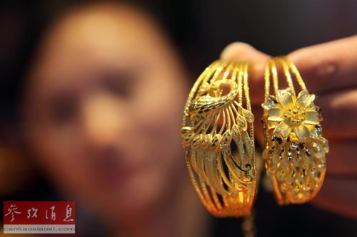 华尔街日报:中国超印度成最大黄金消费国