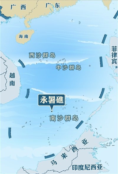 我大规模船队抵达南沙